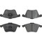 Centric Parts Semi-Metallic Brake Pads W/Hardware, 104.09154 104.09154 - alternate 3